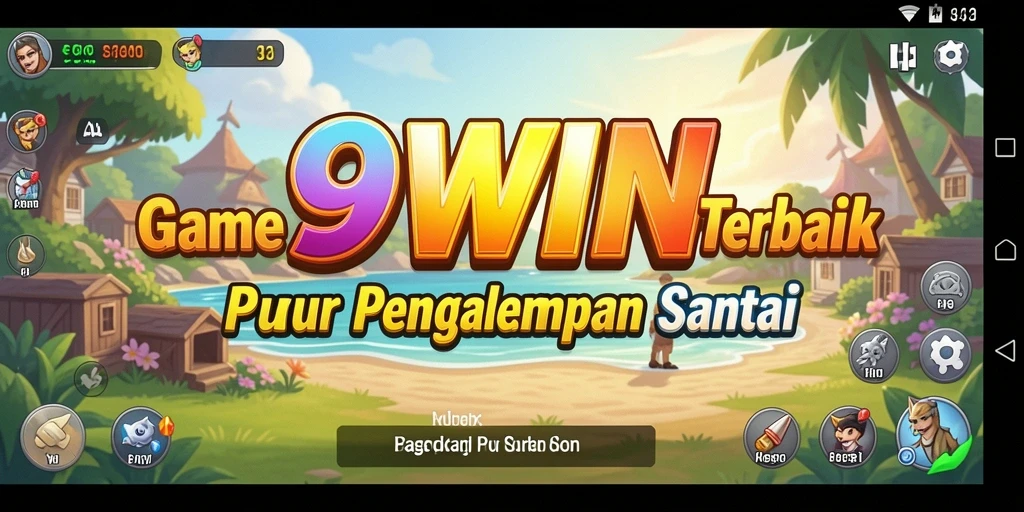 Tangkapan layar menunjukkan gameplay santai dan interaksi dalam 9WIN.