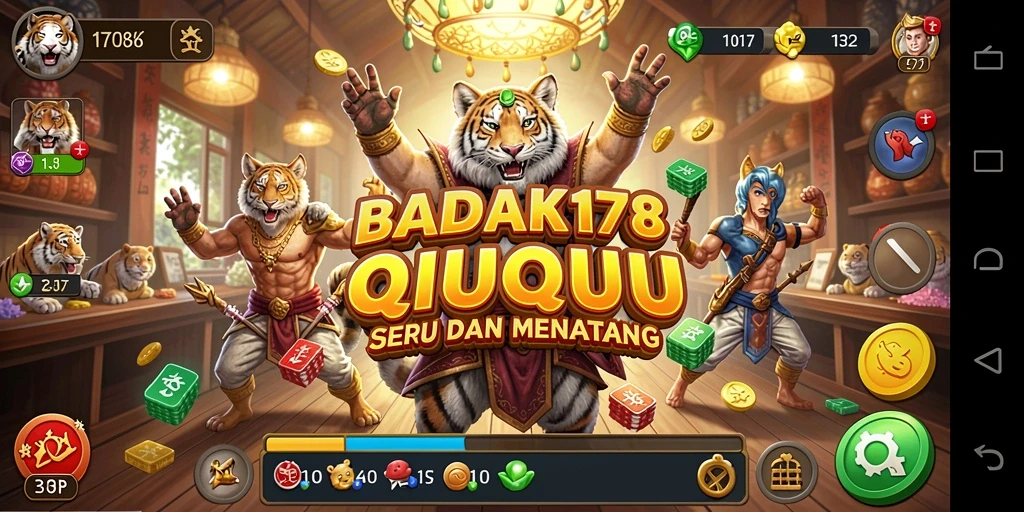 Gameplay menarik QiuQiu di BADAK178.
