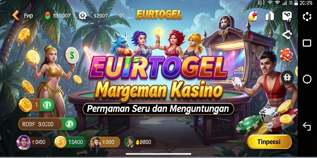 Tampilan gameplay seru dan menarik di EUROTOGEL.