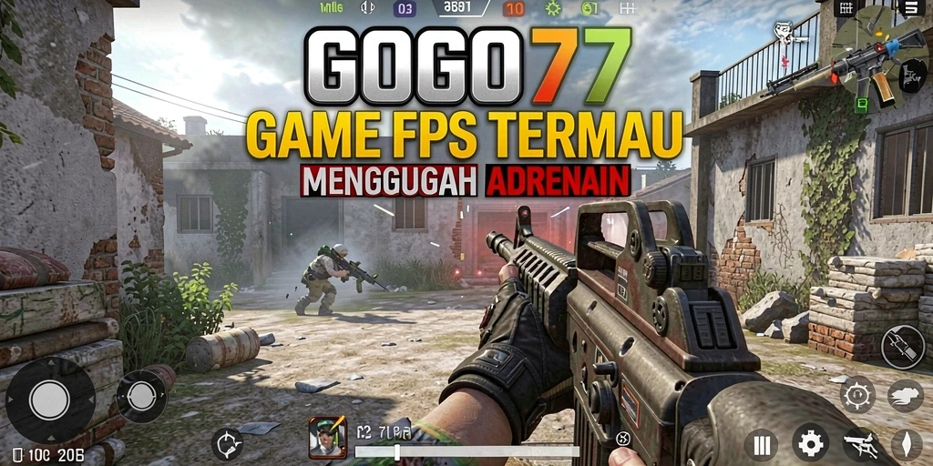 Tangkapan layar menunjukan aksi intens di battlefield GOGO77.