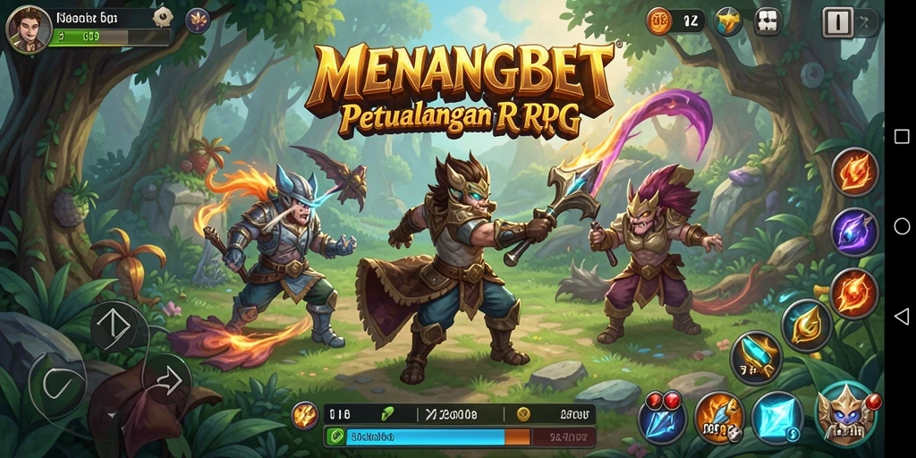Tampilan menakjubkan dari gameplay RPG yang seru dan dinamis.
