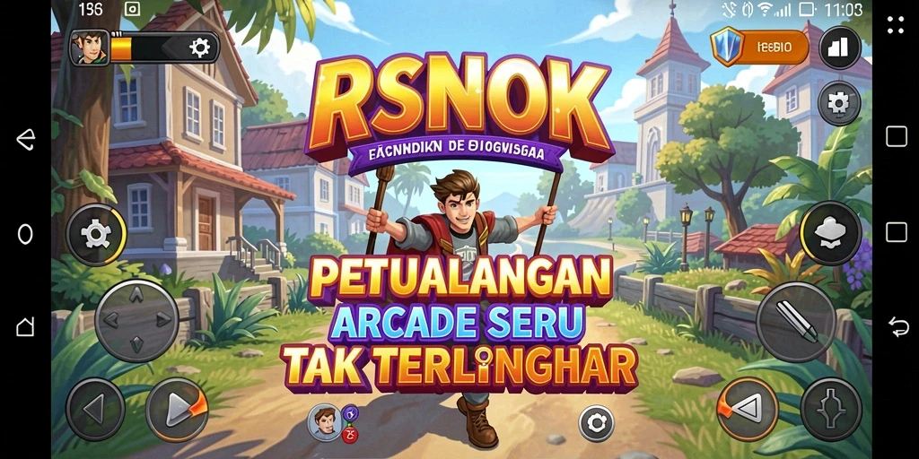 Tampilan gameplay RSNOK yang seru dan mengasyikkan.